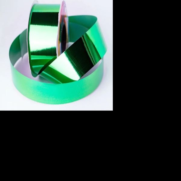 LISTON 9 ELEGANCE MET. VERDE BANDERA COLORS ROLLO 40M